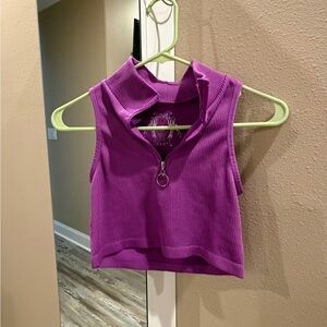 Love Brand Vibrant Purple Tank Top